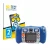 Front side of a product packaging with the brand logo BROTECT. Next to it is the device Vtech Kidizoom Duo 5.0 shown with the 