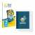 Front side of a product packaging with the brand logo BROTECT. Next to it is the device Apple iPad 9.7" 2018 (6th. Gen.) shown