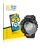 Front side of a product packaging with the brand logo BROTECT. Next to it is the device Casio Pro Trek PRG-240-1ER shown with 