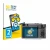 Front side of a product packaging with the brand logo BROTECT. Next to it is the device Panasonic Lumix DC-TZ90 shown with the