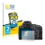 Front side of a product packaging with the brand logo BROTECT. Next to it is the device Nikon D3500 shown with the correspondi