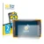 Front side of a product packaging with the brand logo BROTECT. Next to it is the device Juniper Systems Mesa 2 Rugged Tablet s