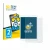 Front side of a product packaging with the brand logo BROTECT. Next to it is the device Apple iPad Air 2019 (3th Gen.) shown w
