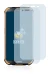 Image of the device Doogee S40 with a wide variety of screen protectors.