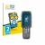 Front side of a product packaging with the brand logo BROTECT. Next to it is the device Honeywell Dolphin CK65 shown with the 