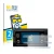 Front side of a product packaging with the brand logo BROTECT. Next to it is the device Nissan Leaf E Plus Infotainment System
