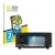 Front side of a product packaging with the brand logo BROTECT. Next to it is the device Icom IC-R8600 shown with the correspon