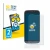 Front side of a product packaging with the brand logo BROTECT. Next to it is the device Doro 8050 shown with the corresponding