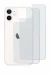 Image of the device Apple iPhone 12 mini (Back) with a wide variety of screen protectors.