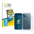 Front side of a product packaging with the brand logo BROTECT. Next to it is the device Apple iPhone 12 Pro (Front+Back) shown