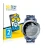 Front side of a product packaging with the brand logo BROTECT. Next to it is the device Honor Watch GS Pro shown with the corr