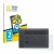 Front side of a product packaging with the brand logo BROTECT. Next to it is the device Wacom Intuos Pro S PTH-460 shown with 