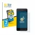 Front side of a product packaging with the brand logo BROTECT. Next to it is the device Omnipod Dash shown with the correspond