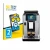 Front side of a product packaging with the brand logo BROTECT. Next to it is the device DeLonghi PrimaDonna Soul ECAM612.55.SB