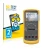 Front side of a product packaging with the brand logo BROTECT. Next to it is the device Fluke 87v shown with the corresponding