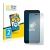 Front side of a product packaging with the brand logo BROTECT. Next to it is the device Alcatel 1 (2021) shown with the corres