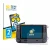 Front side of a product packaging with the brand logo BROTECT. Next to it is the device Volkswagen Autoradio Composition Touch