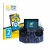 Front side of a product packaging with the brand logo BROTECT. Next to it is the device FrSky Tandem X20S shown with the corre