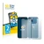 Front side of a product packaging with the brand logo BROTECT. Next to it is the device Apple iPhone 13 mini (Front+Back) show