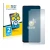Front side of a product packaging with the brand logo BROTECT. Next to it is the device realme GT Neo 2 shown with the corresp