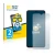 Front side of a product packaging with the brand logo BROTECT. Next to it is the device Samsung Galaxy A23 shown with the corr