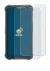Image of the device AGM H5 with a wide variety of screen protectors.