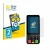 Front side of a product packaging with the brand logo BROTECT. Next to it is the device Pax A35 shown with the corresponding s