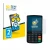 Front side of a product packaging with the brand logo BROTECT. Next to it is the device ingenico Link/2500 shown with the corr