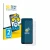 Front side of a product packaging with the brand logo BROTECT. Next to it is the device Xiaomi Redmi 10C shown with the corres