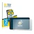Front side of a product packaging with the brand logo BROTECT. Next to it is the device Garmin dezl LGV710 shown with the corr