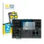 Front side of a product packaging with the brand logo BROTECT. Next to it is the device Denon DJ Prime Go shown with the corre