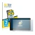 Front side of a product packaging with the brand logo BROTECT. Next to it is the device Atoto A6 PF 9 Zoll shown with the corr