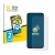 Front side of a product packaging with the brand logo BROTECT. Next to it is the device Samsung Galaxy A54 5G shown with the c