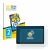 Front side of a product packaging with the brand logo BROTECT. Next to it is the device Acer Iconia Tab P10 shown with the cor