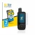 Front side of a product packaging with the brand logo BROTECT. Next to it is the device Garmin GPSMAP 67 shown with the corres