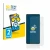 Front side of a product packaging with the brand logo BROTECT. Next to it is the device Infinix Note 30 5G shown with the corr