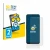 Front side of a product packaging with the brand logo BROTECT. Next to it is the device Cubot P80 shown with the corresponding