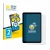 Front side of a product packaging with the brand logo BROTECT. Next to it is the device Alldocube iPlay 50 mini shown with the