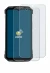 Image of the device Doogee S110 with a wide variety of screen protectors.