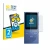 Front side of a product packaging with the brand logo BROTECT. Next to it is the device Sony Walkman NW-E394 shown with the co
