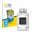 Front side of a product packaging with the brand logo BROTECT. Next to it is the device AVM FRITZ!DECT 302 shown with the corr