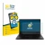 Front side of a product packaging with the brand logo BROTECT. Next to it is the device Lenovo ThinkPad P14s Gen 2 shown with 