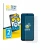 Front side of a product packaging with the brand logo BROTECT. Next to it is the device Samsung Galaxy A15 shown with the corr