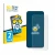 Front side of a product packaging with the brand logo BROTECT. Next to it is the device Samsung Galaxy S24 Plus shown with the