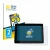 Front side of a product packaging with the brand logo BROTECT. Next to it is the device Trimble XCN 1050 shown with the corres