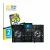 Front side of a product packaging with the brand logo BROTECT. Next to it is the device Denon DJ Prime 2 shown with the corres