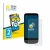 Front side of a product packaging with the brand logo BROTECT. Next to it is the device Swissvoice S510-C shown with the corre