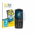 Front side of a product packaging with the brand logo BROTECT. Next to it is the device AGM M6 shown with the corresponding sc