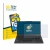 Front side of a product packaging with the brand logo BROTECT. Next to it is the device Fujitsu Lifebook U9312 shown with the 