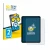 Front side of a product packaging with the brand logo BROTECT. Next to it is the device Apple iPad Air 11" M2 2024 shown with 